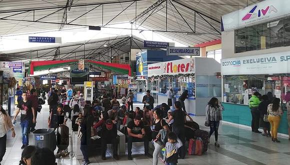 Tacna: Se suspenden pasajes hacia Lima
