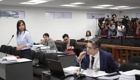 Se reanudó la audiencia prisión preventiva solicitada por el Ministerio Público contra Keiko Fujimori. (Foto: Poder Judicial)