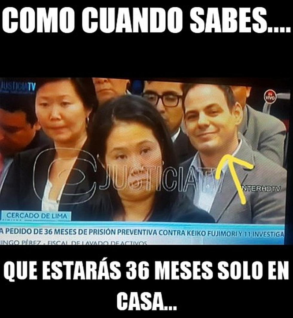 Audiencia de Keiko Fujimori: difunden hilarantes memes en las redes sociales (FOTOS)
