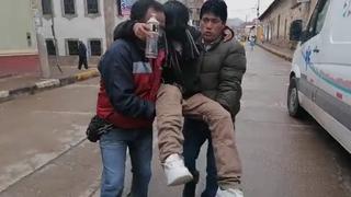 En total 18 huancavelicanos resultan heridos tras protestas