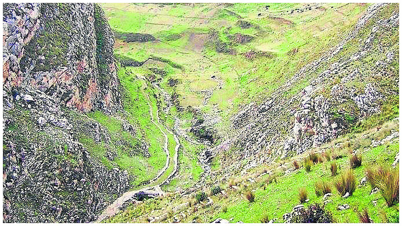 ​Tarma: Manantiales se secan y en el distrito de Huaricolca sufren