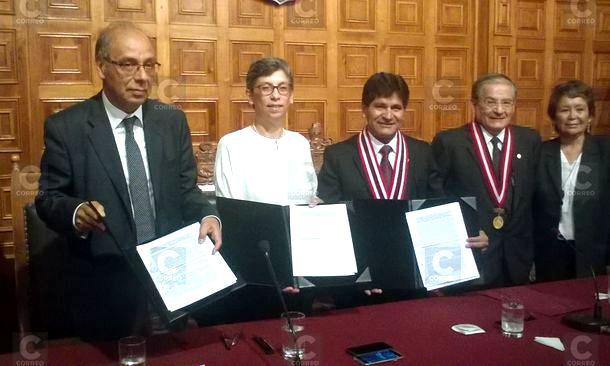 UNSA y Concytec firman convenio para fomentar y financiar investigación