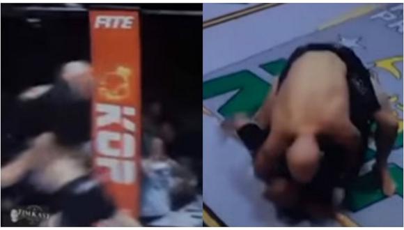 ​YouTube: Luchador es noqueado en 10 segundos y reaccionó de la peor manera (VIDEO)