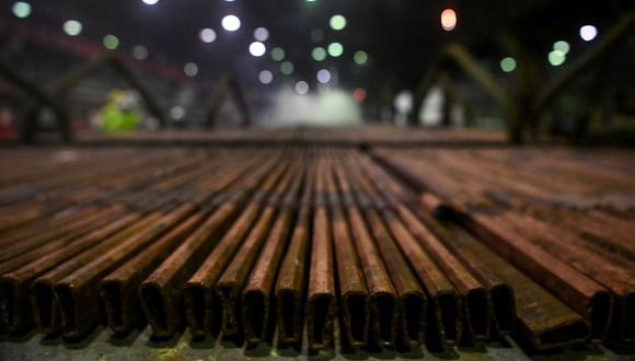 Exportaciones de cobre. (Foto: AFP)