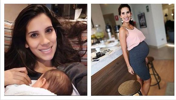 Vanessa Tello recupera su figura tras haber dado a luz hace tres meses (VIDEO y FOTOS)