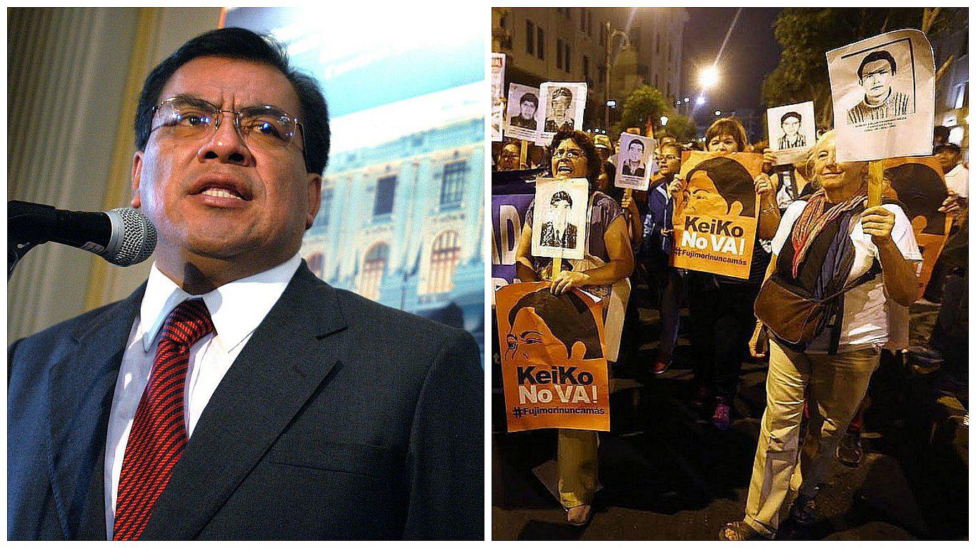 Javier Velásquez Quesquén votará por Keiko Fujimori y critica marcha de hoy 