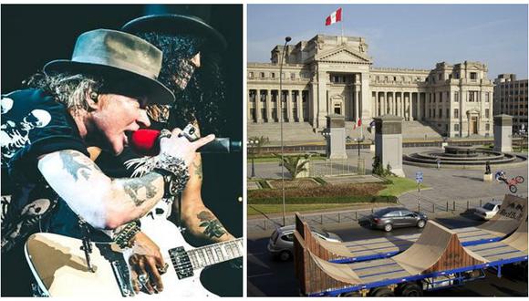 Guns N' Roses desafía a peruanos a encontrar púas del concierto (FOTOS)