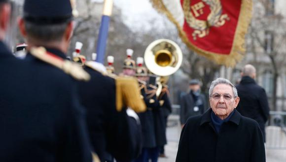 EN VIVO: presidente de Cuba Raúl Castro inicia histórica visita a París 