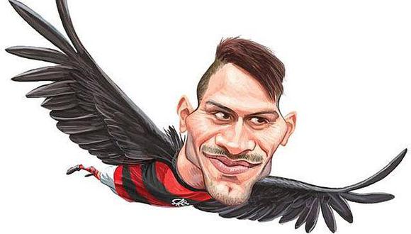 Hincha del Flamengo le ponen este apodo a Paolo Guerrero tras anotación