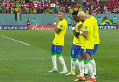 Baila, Vinícius: anotó un golazo para el 1-0 parcial de Brasil vs. Corea del Sur (VIDEO)