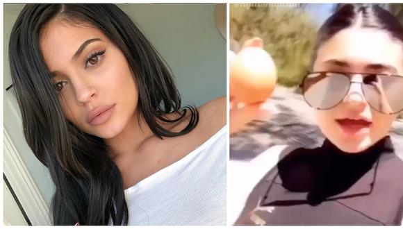 Kylie Jenner responde tras enterarse que un huevo le robó su récord en Instagram (VIDEO)
