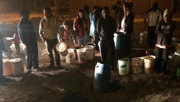 Chiclayo: La Contraloría constata que vecinos de JLO deben madrugar para tener agua (Video)