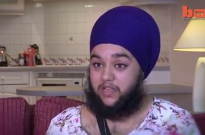 Conoce a Harnaam Kaur, la mujer barbuda