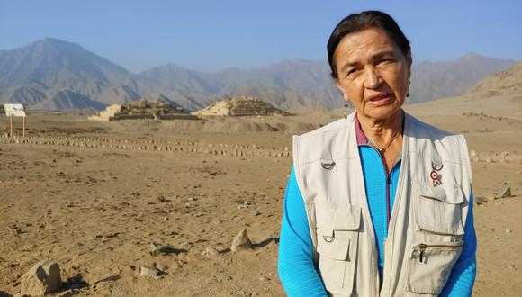 La arqueóloga peruana Ruth Shady lleva 25 años descubriendo los secretos de Caral. (Foto: Martín Tumay Soto)