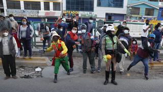 Debate Presidencial: Seguidores de Perú Libre atacan con piedras a comitiva de Fuerza Popular