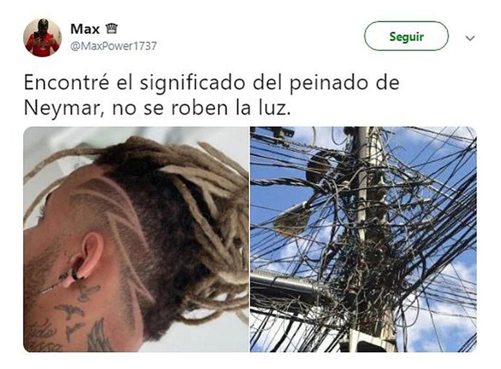 Neymar se hizo radical cambio de look y genera divertidos memes en Twitter (FOTOS)