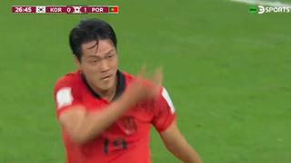Portugal vs. Corea del Sur: Cristiano Ronaldo comete error y Kim Young-Gwon anotó gol del 1-1  (VIDEO)