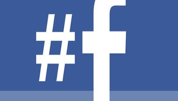 Facebook habilitó el uso de hashtag