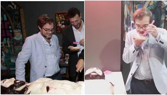 Facebook: Ministro argentino se disculpó por comerse un Cristo de pastel (VIDEO)