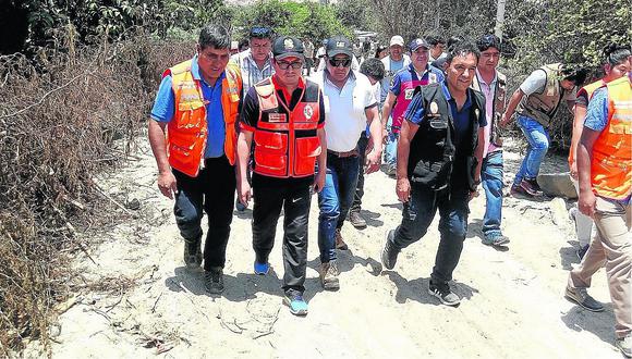 Áncash: Cortez denunciará a gobernador si no atiende la emergencia por lluvias