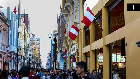 La Municipalidad de Lima indicó que se deberá colocar la bandera en los inmuebles desde el 10 al 25 de enero. Si no se acata la disposición, se aplicará una multa. (Foto: Agencia Andina)