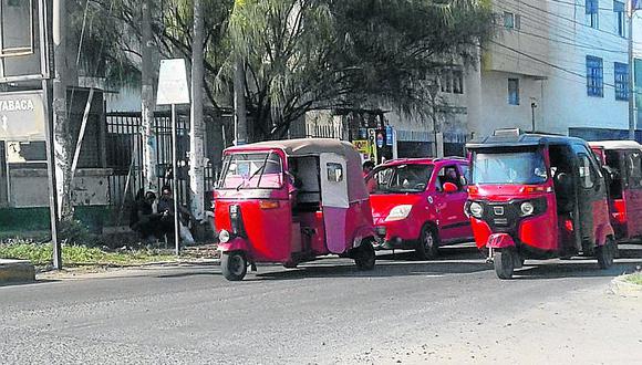 Mototaxistas se quejan por alza de combustibles 
