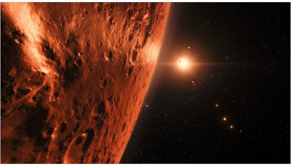 NASA halló siete planetas similares a la Tierra en sistema estelar cercano (VIDEO)