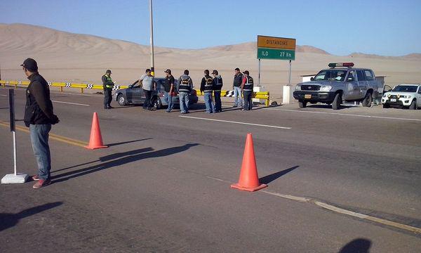 Incautan mercadería de contrabando en carretera de Moquegua a Ilo