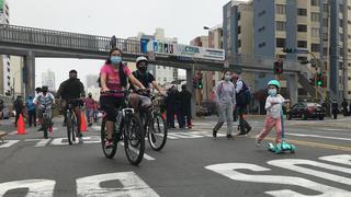 Magdalena del Mar: Así fue el regreso del corredor para peatones y ciclistas en la Av.  Brasil (VIDEO)