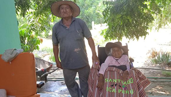 Rufina Ipurre Arotinco (114), tiene 7 hijos, 18 nietos, 56 bisnietos y 21 tataranietos. (Foto: Difusión)