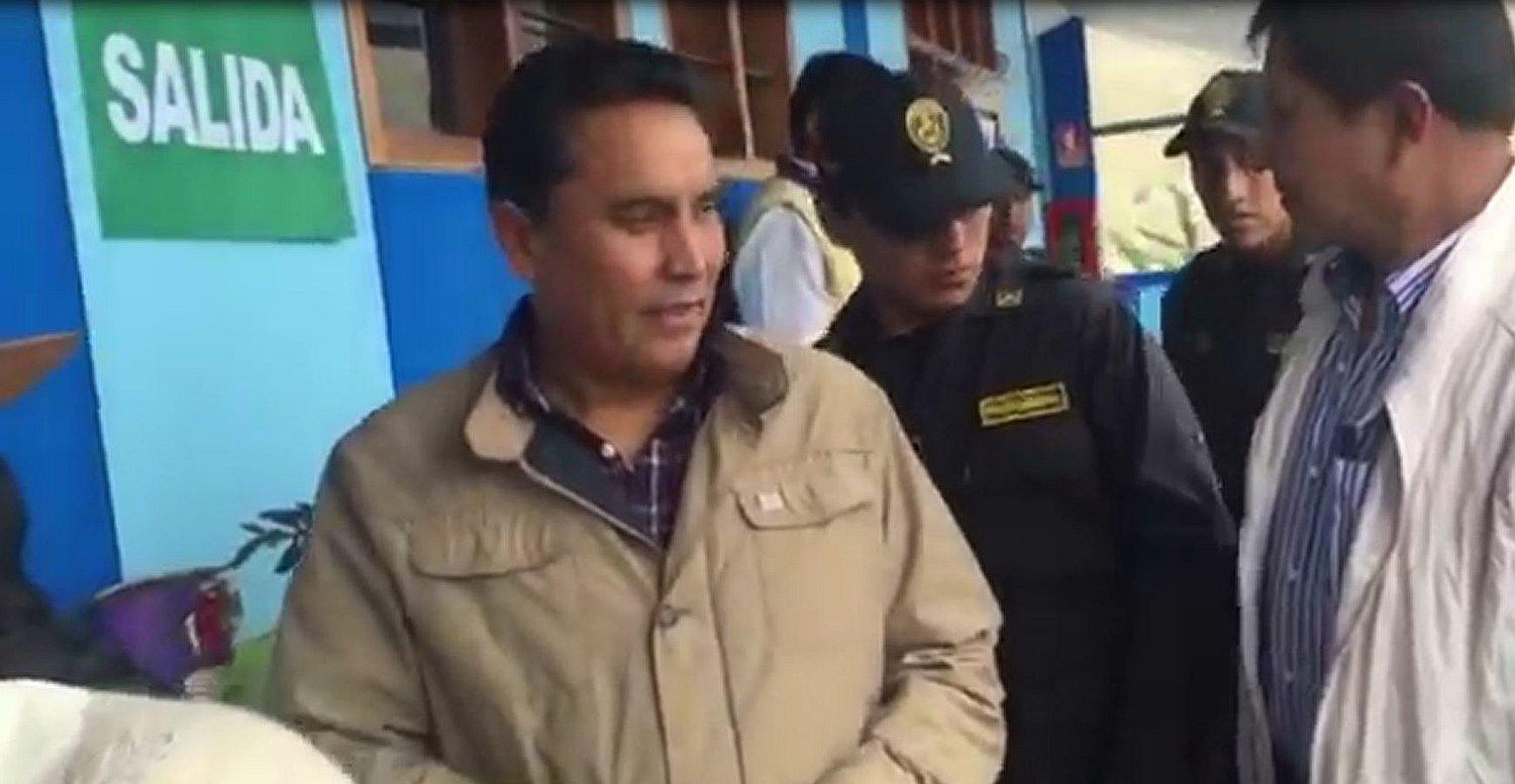 Gobernador regional de Junín: "Que se respete la voluntad popular" (VIDEO)