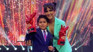 Daniela Darcourt dedica emotiva felicitación a Gianfranco Bustíos, ganador de “La Voz Kids”