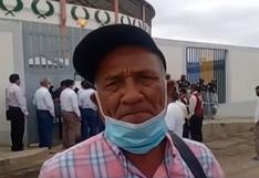 Tumbes: dirigentes agricultores son impedidos de ingresar a reunión con ministros en el coliseo Palacio de los Deportes