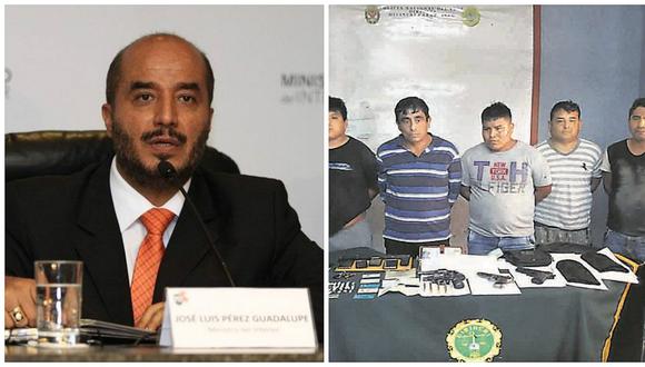 ​Pérez Guadalupe: Es lamentable y frustrante para la PNP la liberación de banda criminal 