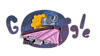 Publican un doodle con imágenes del Telescopio James Webb 