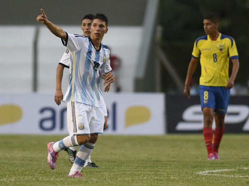 Sudamericano sub-20: Argentina aplastó 5-2 a Ecuador
