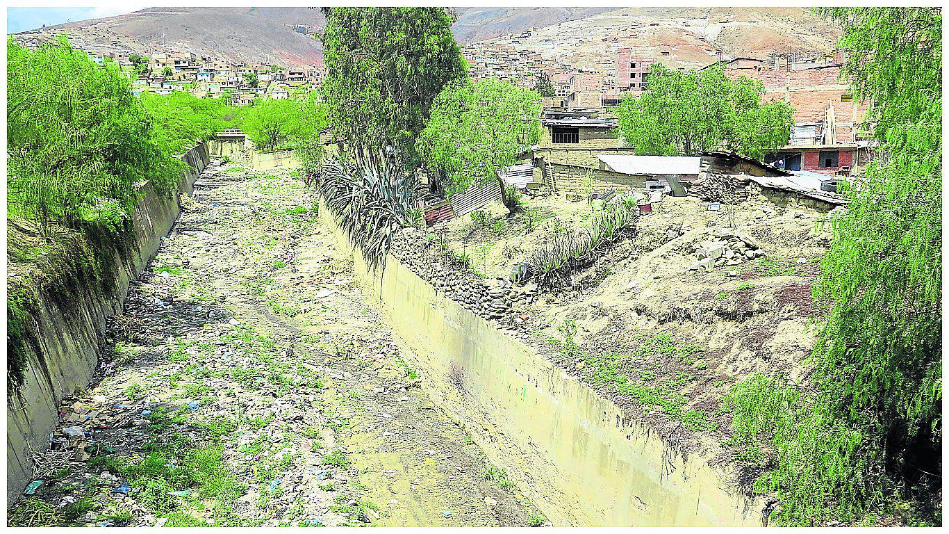 En Huánuco existen 25 quebradas que podrían activarse por las lluvias