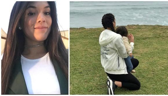Jazmín Pinedo publica foto de su infancia y sorprende por gran parecido con su hija 