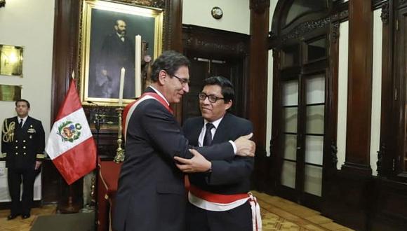 Expresidente del Consejo de Ministros agradeció su nombramiento como representante del Perú ante la OEA y recordó que, anteriormente, se han presentado encargaturas políticas similares. (Foto: Presidencia Perú)