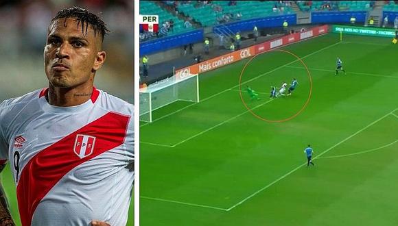 Perú vs. Uruguay: La ocasión más cercana a gol de Paolo Guerrero (VIDEO)