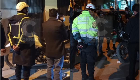 Policias de Tránsito son detenidos en comisaría acusados de pedir coima               Foto: Adrián Zorrilla