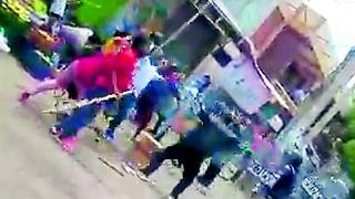Ambulantes se enfrentan a los fiscalizadores en el mercado de Piura (VIDEO)