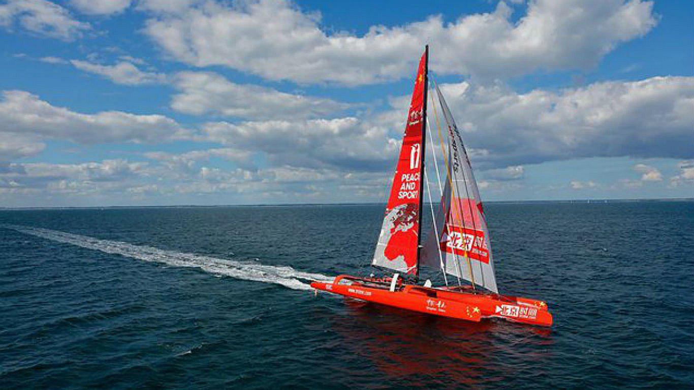 Desaparece navegante chino cuando intentaba récord de travesía del Pacífico (VIDEO)