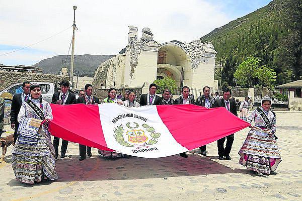 Ichupampa cumplió 111 años de creación política