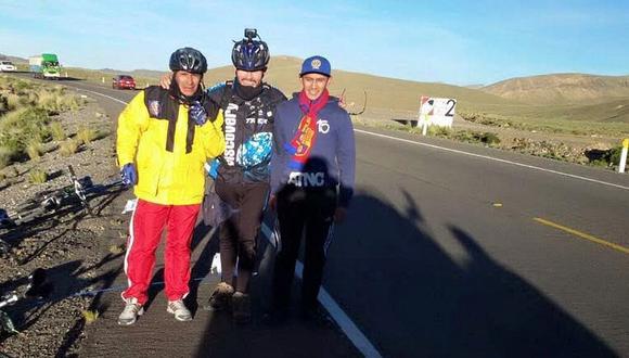 Ciclistas unieron Puno y Moquegua a bordo de sus bicicletas 