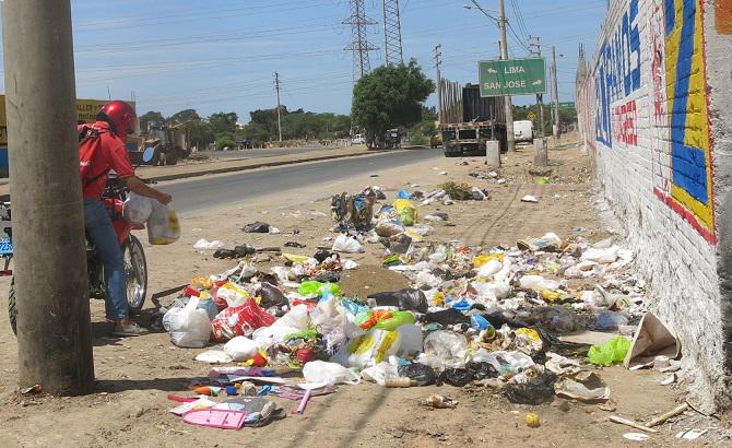 Chiclayo: Basura e inseguridad afecta a la Cruz de la Esperanza 