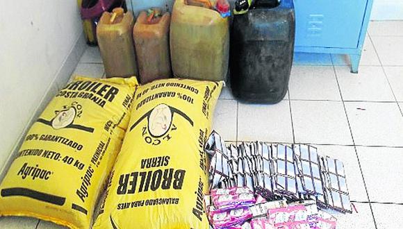 Tumbes: La Policía incauta mercadería de procedencia ecuatoriana valorizada en S/. 2,000