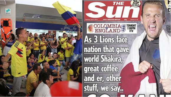 Colombia lamentó polémica portada de diario británico antes del partido (FOTOS)