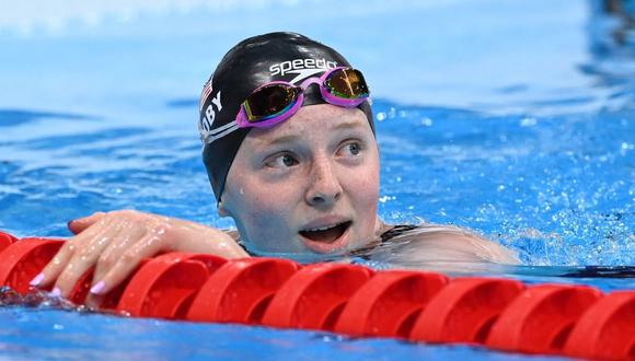 Para algunos, Lydia Jacoby puede convertirse en una de las mejores nadadoras de la historia. (Foto: Attila Kisbenedek / AFP)