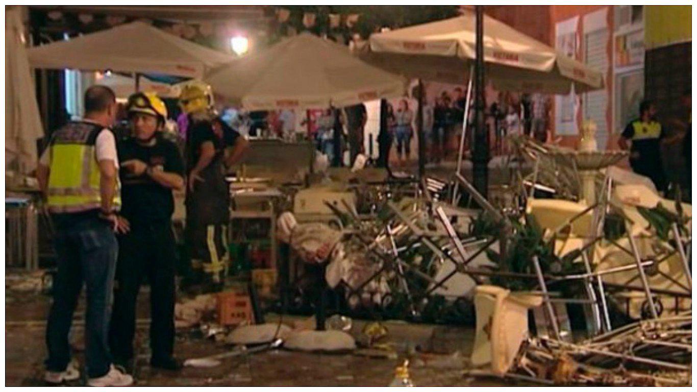 España: explosión de balón de gas dejó más de 70 heridos (VIDEO)